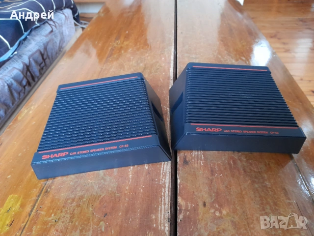 Стари автомобилни тонколони Sharp CP-53, снимка 2 - Тонколони - 54264716