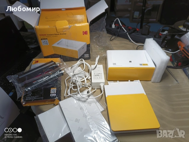 Фотопринтер KODAK Dock Plus Retro 4x6 инча PD460 , снимка 12 - Чанти, стативи, аксесоари - 55124371