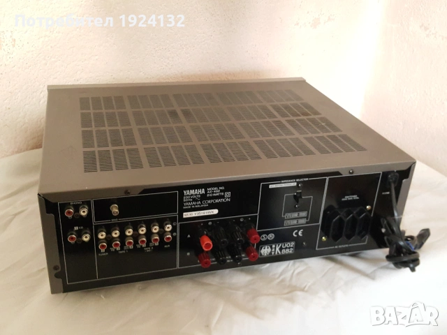 YAMAHA AX-492 мощен транзисторен усилвател, снимка 5 - Ресийвъри, усилватели, смесителни пултове - 54439588