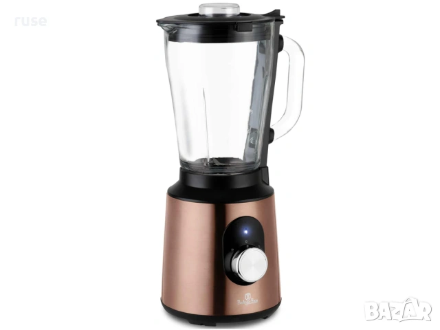 НОВИ! Блендер Berlinger Haus BH-9695 1000W 1,5л двойна защита автоматично спираане, снимка 5 - Блендери - 53988248