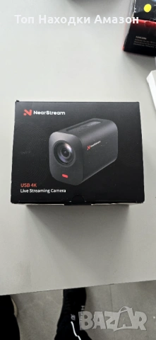 Камера за безжично поточно предаване NearStream VM33, 2K StreamCam, снимка 2 - Друга електроника - 54468671