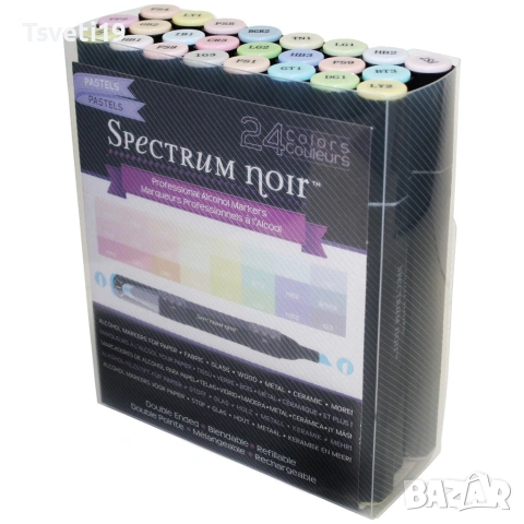 Професионални Алкохолни Маркери Spectrum Noir Coloring System Pastel + Brown, снимка 6 - Други - 54756049