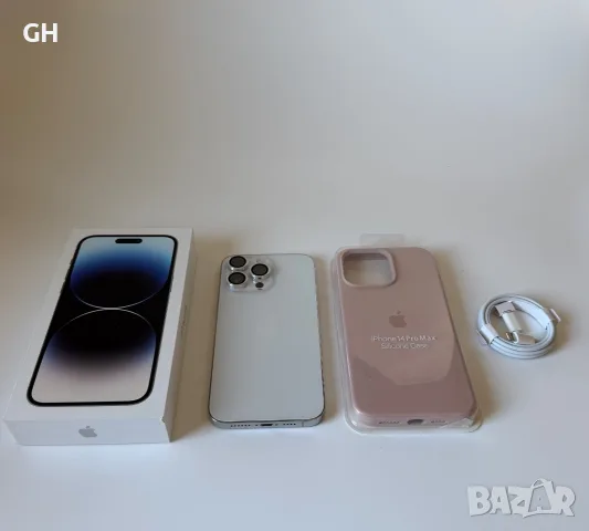 iPhone 14 Pro Max 1TB White | 100% Батерия | Като нов