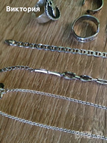 Сребърни бижута 925, снимка 5 - Пръстени - 54339209