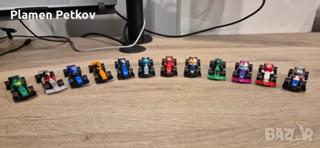 Lego минифигурки F1 Race cars, снимка 3 - Конструктори - 55511217