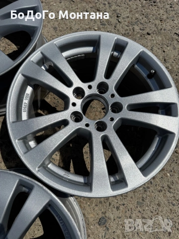 Алуминиеви джанти Мерцедес / Mercedes 16” / C-class / Ц-класа / C220 / C200 / C180, снимка 3 - Гуми и джанти - 54924957