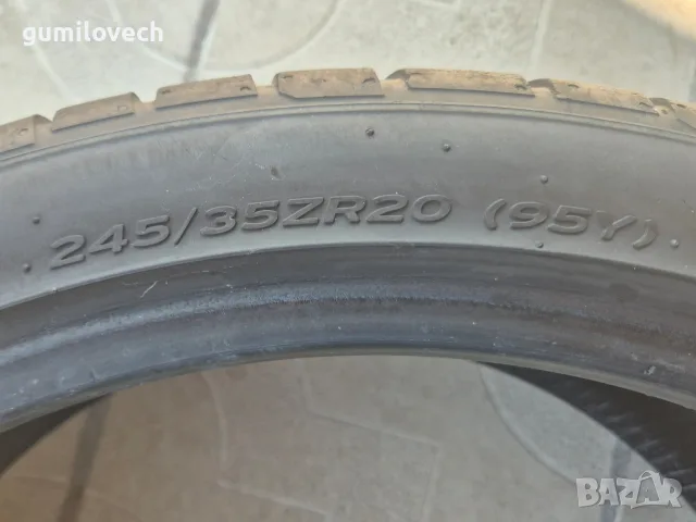 1бр.лятна гума 245/35/20 95Y Hankook , снимка 9 - Гуми и джанти - 55379263
