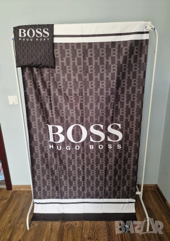 Плажна хавлия HUGO BOSS размер 180 на 90 см , снимка 4 - Други - 54582153