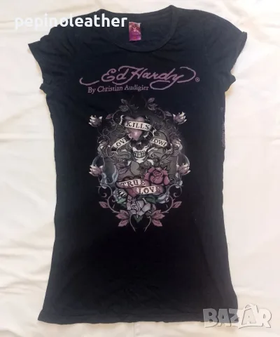 Don Ed Hardy by Christian Audigier - дънки, тениски, блузи, суичъри, колани, шапки, бански, снимка 8 - Тениски - 53623526