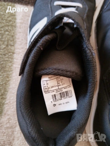 ДЕТСКИ ОБУВКИ PW 100, С ВЕЛКРО, ЧЕРНИ, снимка 5 - Детски маратонки - 54181605