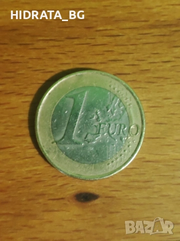 Монета 1 евро Гърция 2002 година, Колекция, Рядка, снимка 2 - Нумизматика и бонистика - 54966306