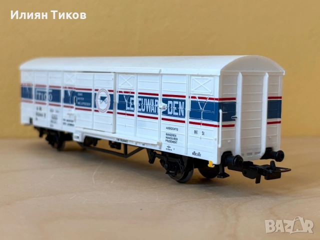 Товарен вагон PIKO 95588 NS Frico в H0 DC влак, влакче, снимка 4 - Влакчета, самолети, хеликоптери - 54789185