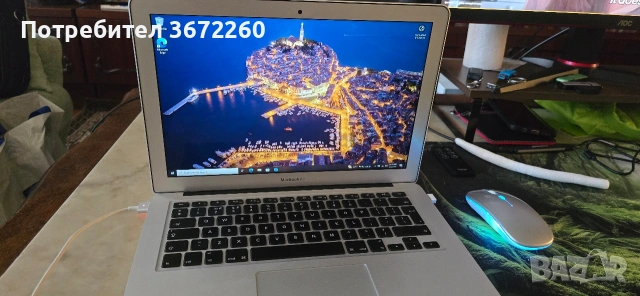 MacBook Air A1466 EMC 2632 – Отлично състояние, Windows 10, снимка 12 - Лаптопи за дома - 54811826