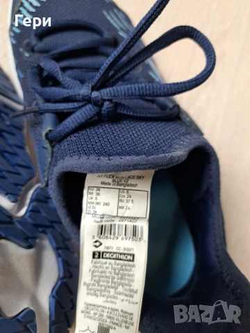 Маратонки от Decathlon р-р 38, снимка 4 - Детски маратонки - 54705859