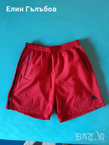 Къси панталонки ADIDAS, мъжки XL размер, снимка 8 - Къси панталони - 54941496