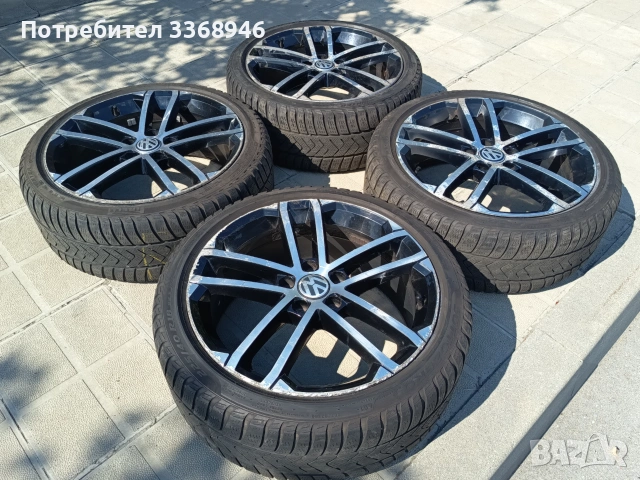 Оригинални джанти Фолксваген ГТИ ГТД 18" 5х112 GTI GTD 5x112 , снимка 6 - Гуми и джанти - 55252928