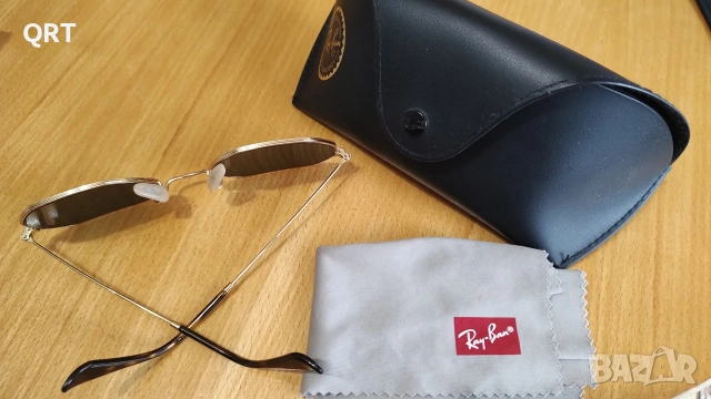очила Ray Ban,с калъф и кърпичка, снимка 5 - Слънчеви и диоптрични очила - 55165735