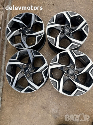 52910-R2100 5x114,3 алуминиеви джанти 17 цола ET 43,5 7J с датчици от Kia Sportage 5, 1.6 CRDi MHEV , снимка 3 - Гуми и джанти - 54380756