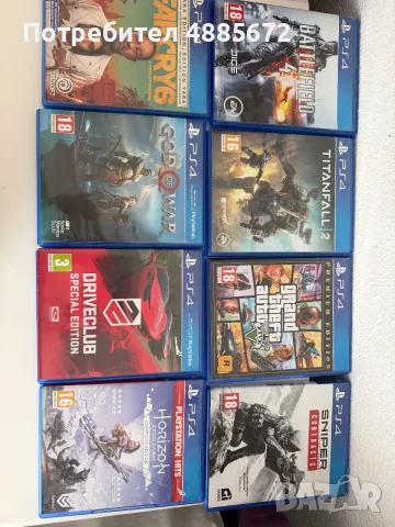 ЛОТ от 8 оригинални игри за PlayStation 4 (PS4)
