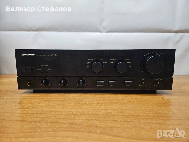 🔊 Pioneer A-445 – Качествен Hi-Fi усилвател (Japan, Vintage)