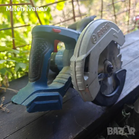 циркуляр bosch professional 18v., снимка 3 - Триони и циркуляри - 55477788