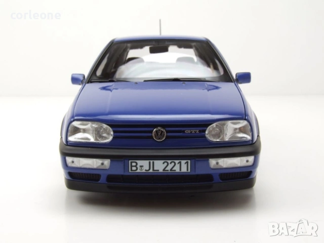VW Golf 3 GTI Colour Concept 1994 - мащаб 1:18 на Norev моделът е нов в кутия, снимка 8 - Колекции - 55282825