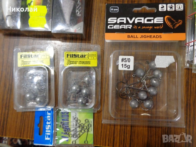 Джиг глави,силикони,воблери,тройни куки., снимка 7 - Такъми - 52502795