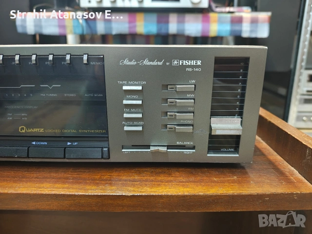 FISHER RS-140 AM/FM Стерео Ресивър , снимка 7 - Ресийвъри, усилватели, смесителни пултове - 54965297