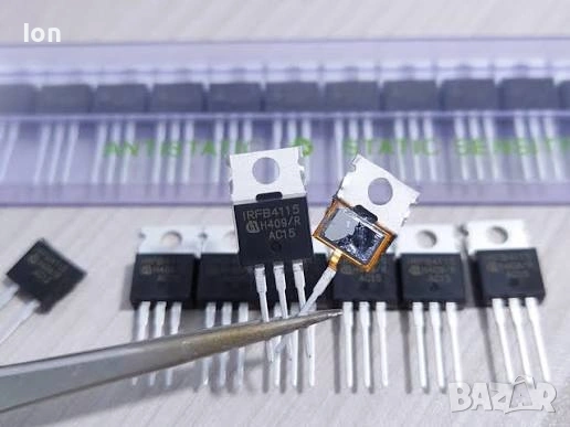 IRFB4115PBF MOSFET-N, 150V, 104A, 380W, 0.0093 Ohm typ., TO-220, снимка 2 - Друга електроника - 54430125