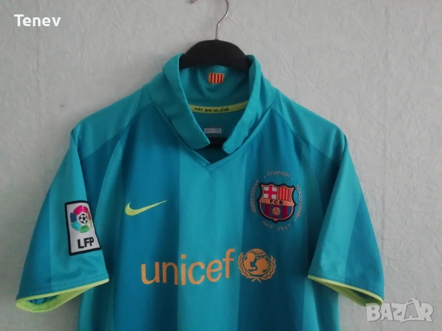 Барселона Роналдиньо Оригинална Тениска Nike Barcelona Ronaldinho екип , снимка 4 - Тениски - 44760903