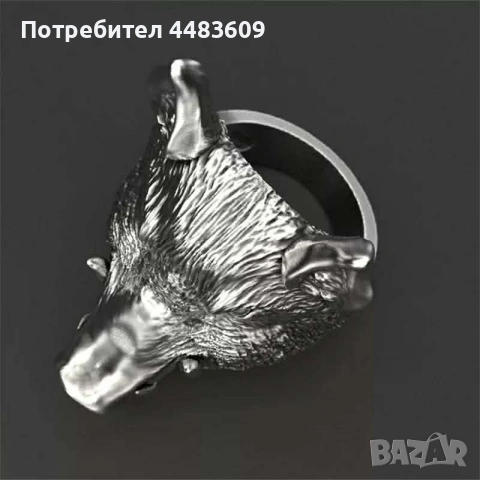 Готически пръстен " Глиган " , снимка 6 - Пръстени - 55224210