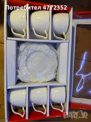 Сервиз за кафе, снимка 2 - Чаши - 54335184