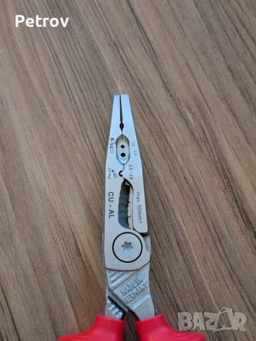 MADE IN GERMANY - VDE 1000V - ЧИСТО НОВИ PROFI Мултифункционални Клещи с 4 функции от GERMANY !!!!!!