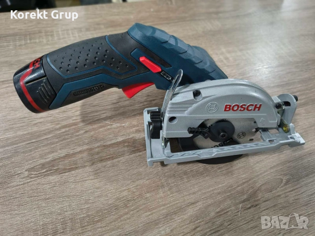 Акумулаторен ръчен циркуляр BOSCH GKS 12V-26 solo, снимка 2 - Други инструменти - 53954682