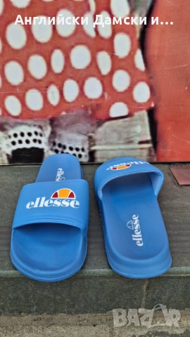 Английски мъжки чехли -Ellesse, снимка 7 - Мъжки чехли - 54376879