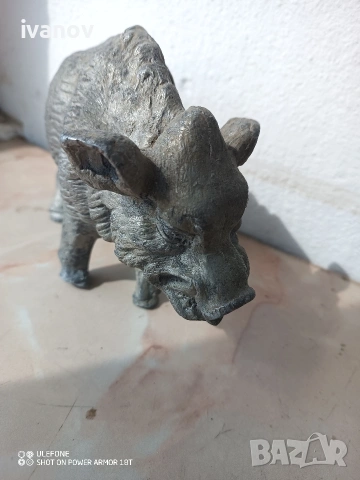 Фигура- диво прасе, снимка 4 - Антикварни и старинни предмети - 54234069