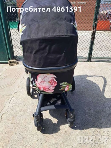 Детска количка Kikka Boo — комбинирана, с кош, снимка 3 - Детски колички - 54970502