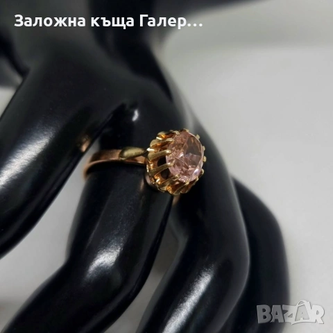 Винтидж златен пръстен – съветско злато, 583 - 5,09 гр, снимка 9 - Пръстени - 54691135