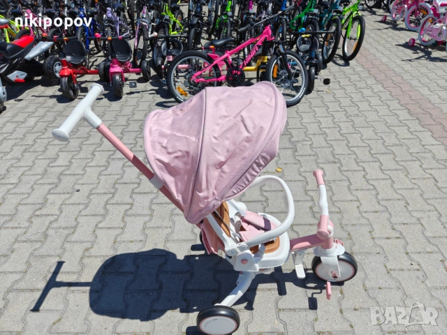BYOX Детска триколка COMPACTO 4в1 розов, снимка 2 - Други - 54645910