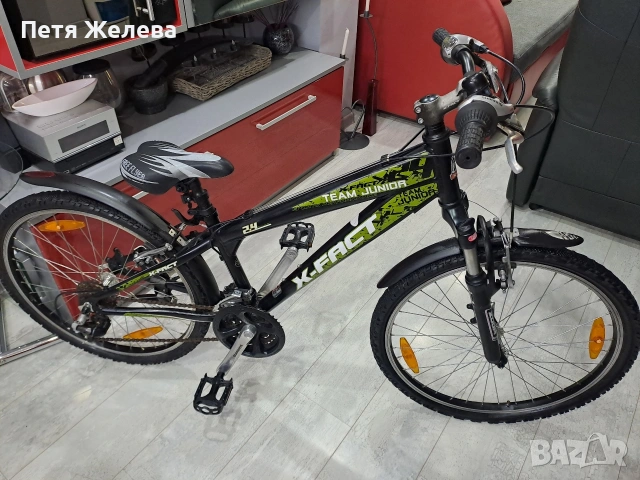 Алуминиев велосипед 24цола X-FACT, снимка 2 - Велосипеди - 55080526