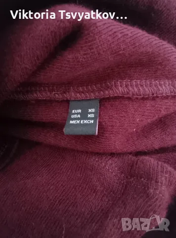 Massimo Dutti блузи с якичка и къс ръкав (от кашмир) - Размер XS, снимка 8 - Тениски - 55554853