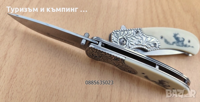 Сгъваем нож Пантера, Browning, снимка 10 - Ножове - 54478972