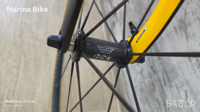 Карбонов шосеен велосипед Pinarello Prince FX Ultegra R8000 Fulcrum Zero Nite Ceramic | 53, снимка 11 - Велосипеди - 54355798