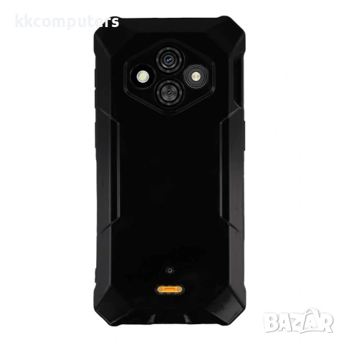 Мек TPU калъф за Ulefone RugKing 3 Pro с протектор и защита при изпускане – Черен