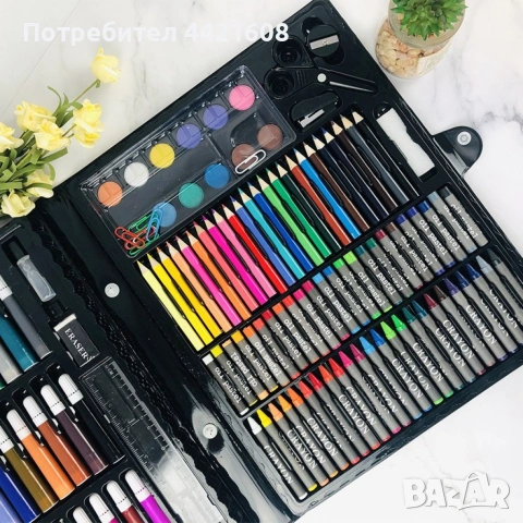 Комплект за рисуване от 150 части, снимка 2 - Други - 54981735
