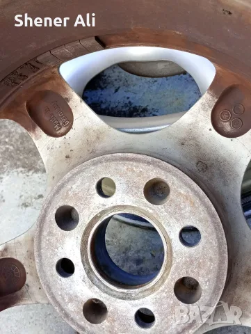 Алуминиеви джанти 14" 4x100 (Германия) за Opel/VW + 2 гуми Lassa 175/70 R14, снимка 4 - Гуми и джанти - 55501877