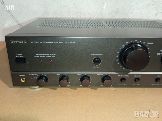 Стерео усилвател Technics SU-VX500, снимка 2 - Ресийвъри, усилватели, смесителни пултове - 54756191