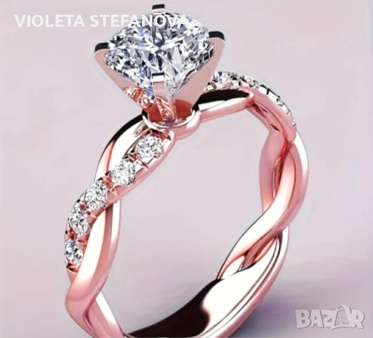 Дамски позлатени бижута от медицинска неръждаема стомана , снимка 5 - Колиета, медальони, синджири - 53864753