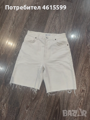 къси дънки на Zara, снимка 3 - Къси панталони и бермуди - 54555126