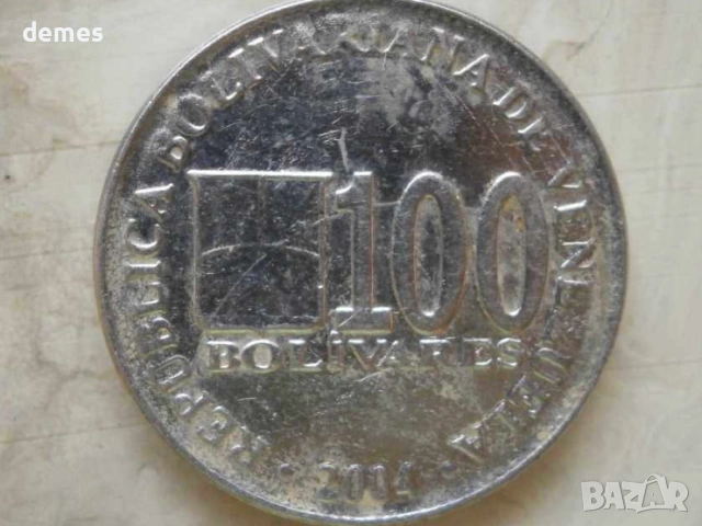 Венецуела - 100 боливарес 2004 г. 14-13